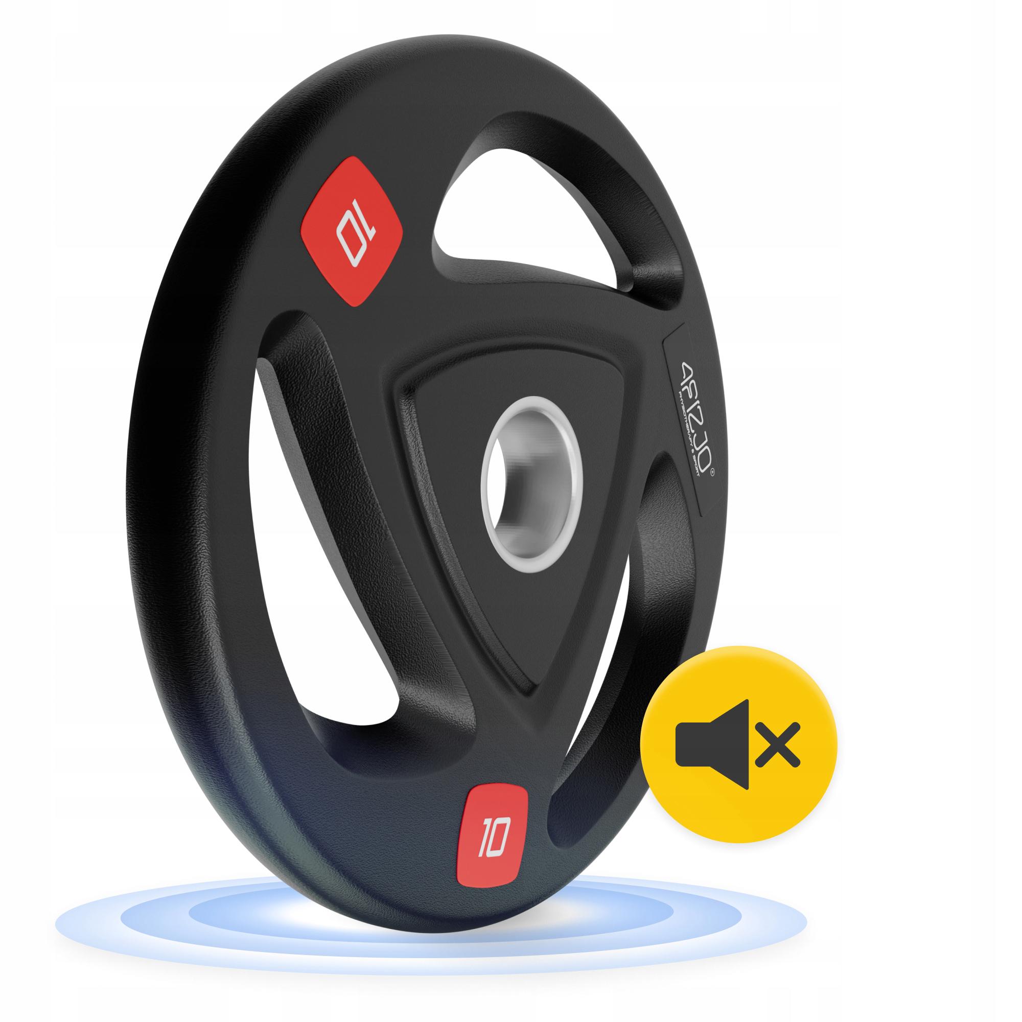 Диск олимпийский 4fizjo 2 шт. 10 кг 51 мм Black (P-5905973401289) - фото 3 Диск олимпийский 4fizjo 2 шт. 10 кг 51 мм Black (P-5905973401289) - фото 3