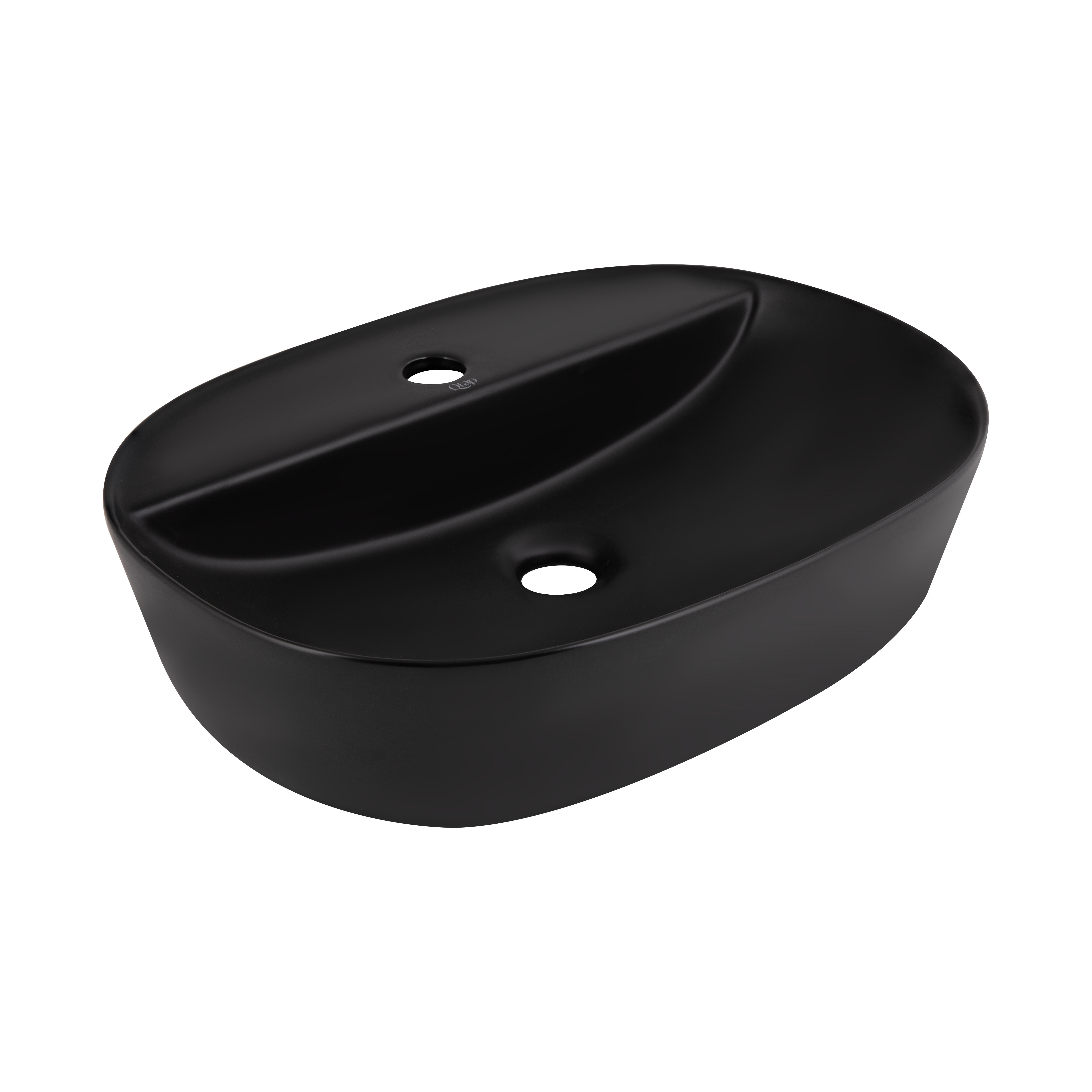 Раковина-чаша Qtap Scorpio 500x380x120 мм Matt Black (QT146533MB) Раковина-чаша Qtap Scorpio 500x380x120 мм Matt Black (QT146533MB)