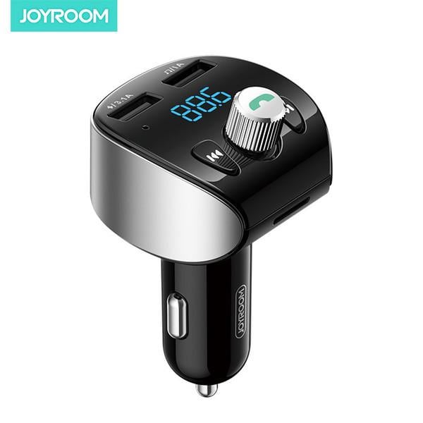 ФМ модулятор JOYROOM with Bluetooth FM Shadow Series JR-CL01 TF Cards - фото 1