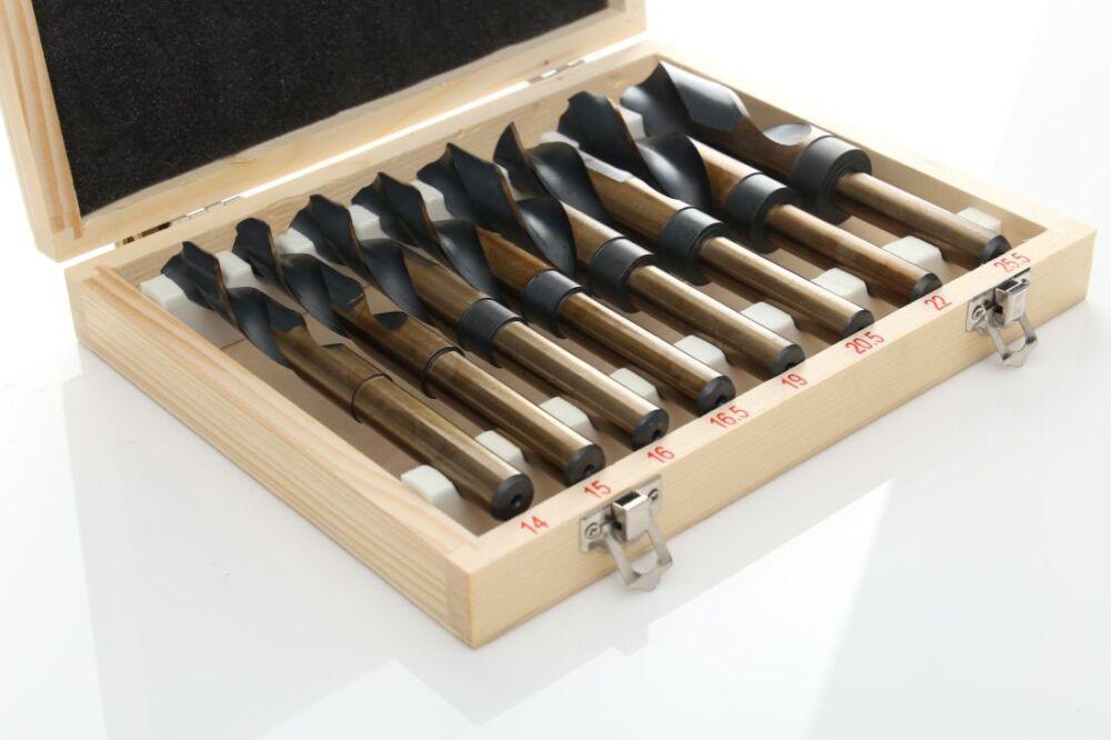 Свердла по металу та дереву Tagred TA1085 HSS 14-25,5 мм 8 шт. (2389248870) - фото 6