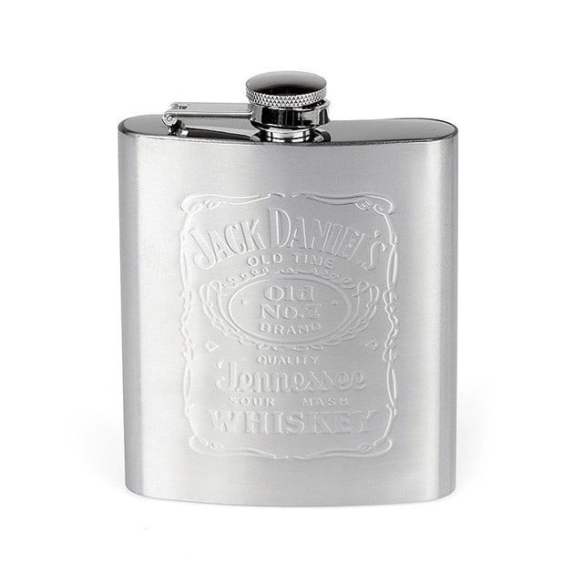 Фляга для виски Jack Daniels 0,2 л Серебристый (1002773-Silver-1) - фото 10