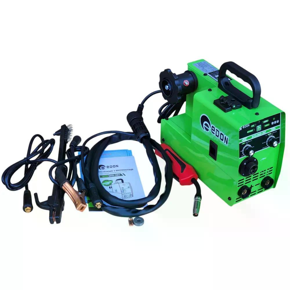 Полуавтомат сварочный Edon ECO MIG-267 + MMA еврорукав 20-267 А/MIG 0,8-1 мм/MMA 1,6-4 мм (30937098)