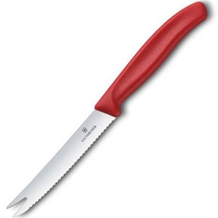 Нож кухонный Victorinox SwissClassic Cheese&Sausage 11 см Red (Vx67861) Нож кухонный Victorinox SwissClassic Cheese&Sausage 11 см Red (Vx67861)