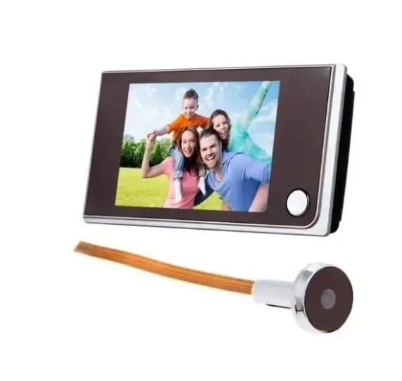 Відевічко цифрове для дверей з камерою 2 Мп та кольоровим екраном 3,5" (33089157) Відевічко цифрове для дверей з камерою 2 Мп та кольоровим екраном 3,5" (33089157)