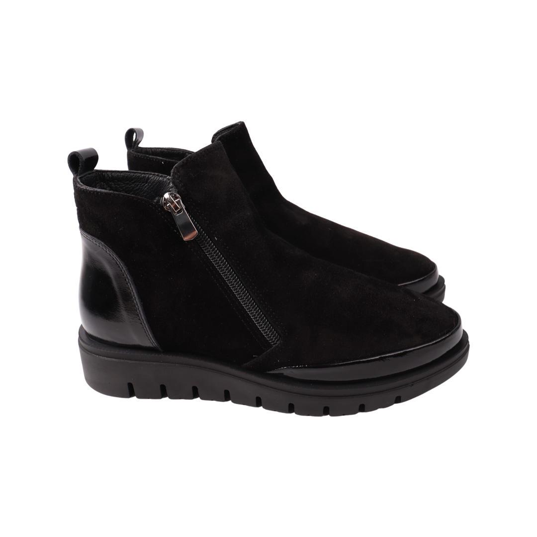 Ботинки женские Mario Muzi из замши р. 41 Черный (633-22ZHC)