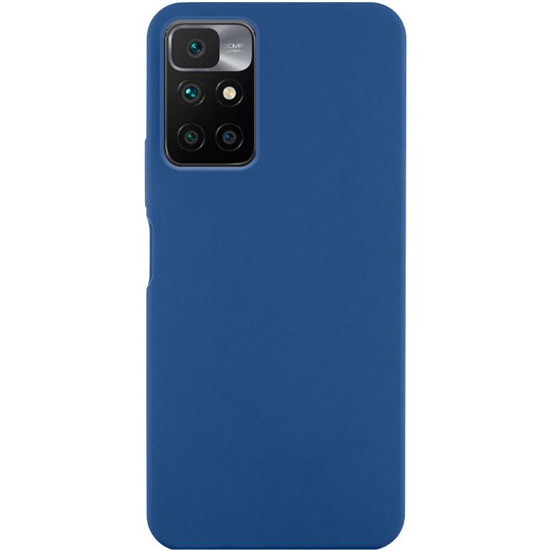 Протиударний чохол Silicone Cover Lakshmi Full Camera (AA) для Xiaomi Redmi 10 Navy Blue