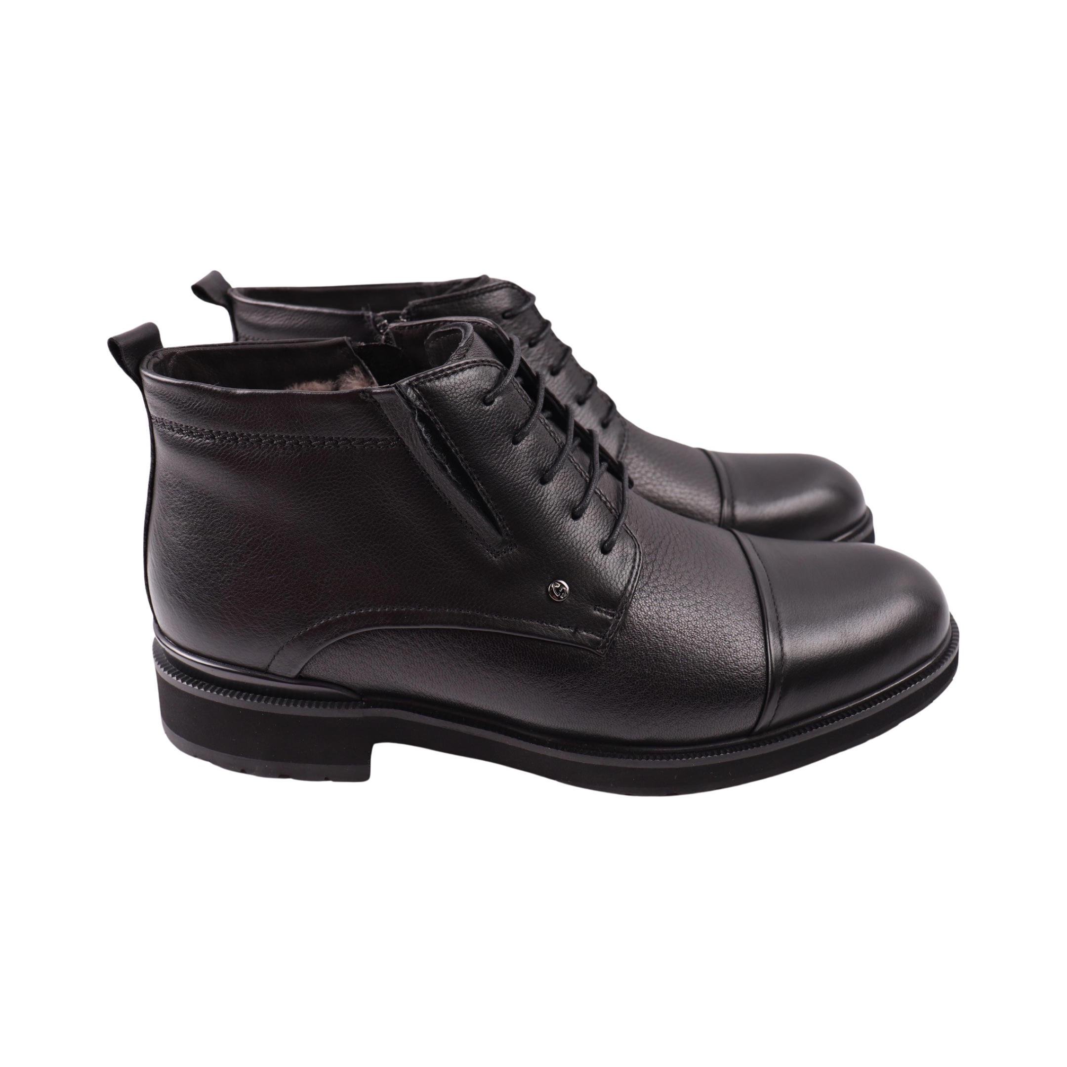 Черевики чоловічі Cosottinni 453-24ZH р. 42 натуральна шкіра Чорний (29208685) - фото 1 Черевики чоловічі Cosottinni 453-24ZH р. 42 натуральна шкіра Чорний (29208685) - фото 1