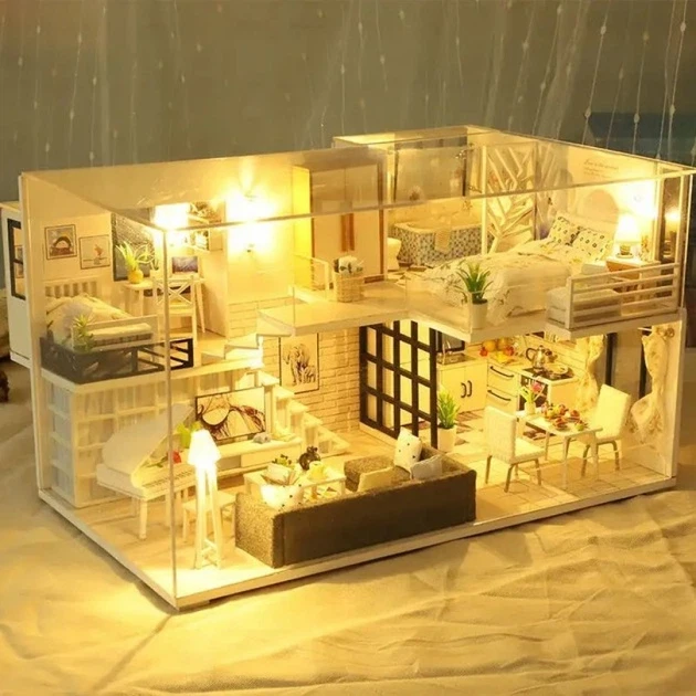 Румбокс DIY Квартира в Сеуле и пылезащитный купол (M021-B)