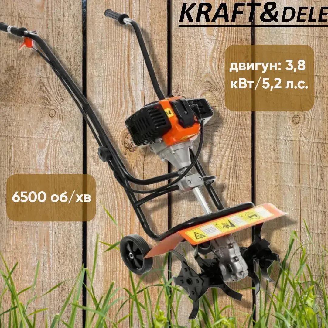 Бензиновий мотокультиватор Kraft&Dele KD176 3800 Вт 1, 2 л - фото 10