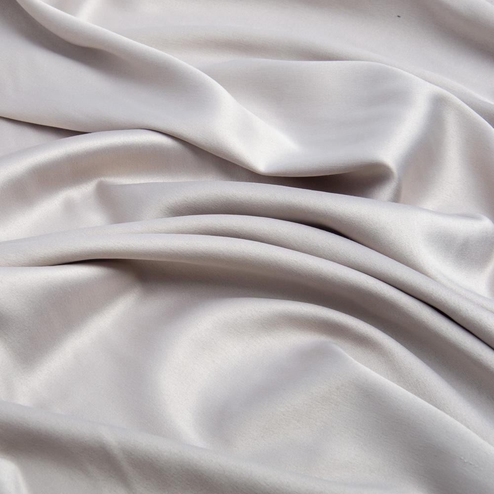 Ткань костюмно-платная Атлас Lux Серый беж (19802)