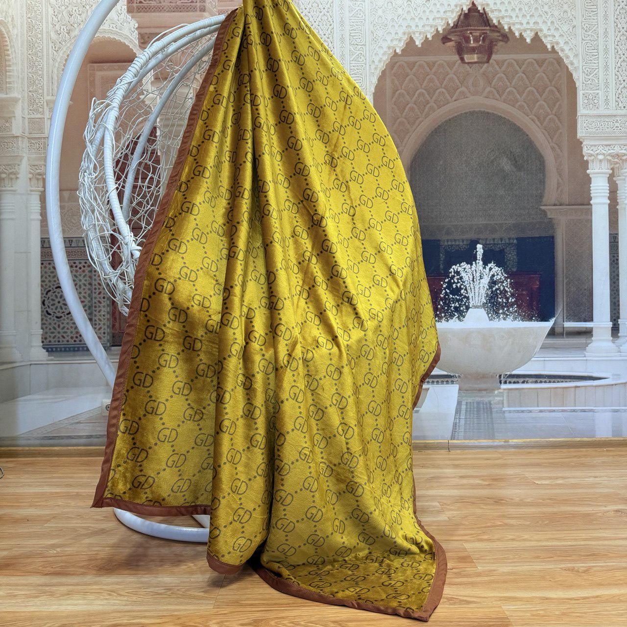 Плед-покрывало двустороннее Koloco Велюр 150x200 см Разноцветный (07-107-12) - фото 3 Плед-покрывало двустороннее Koloco Велюр 150x200 см Разноцветный (07-107-12) - фото 3