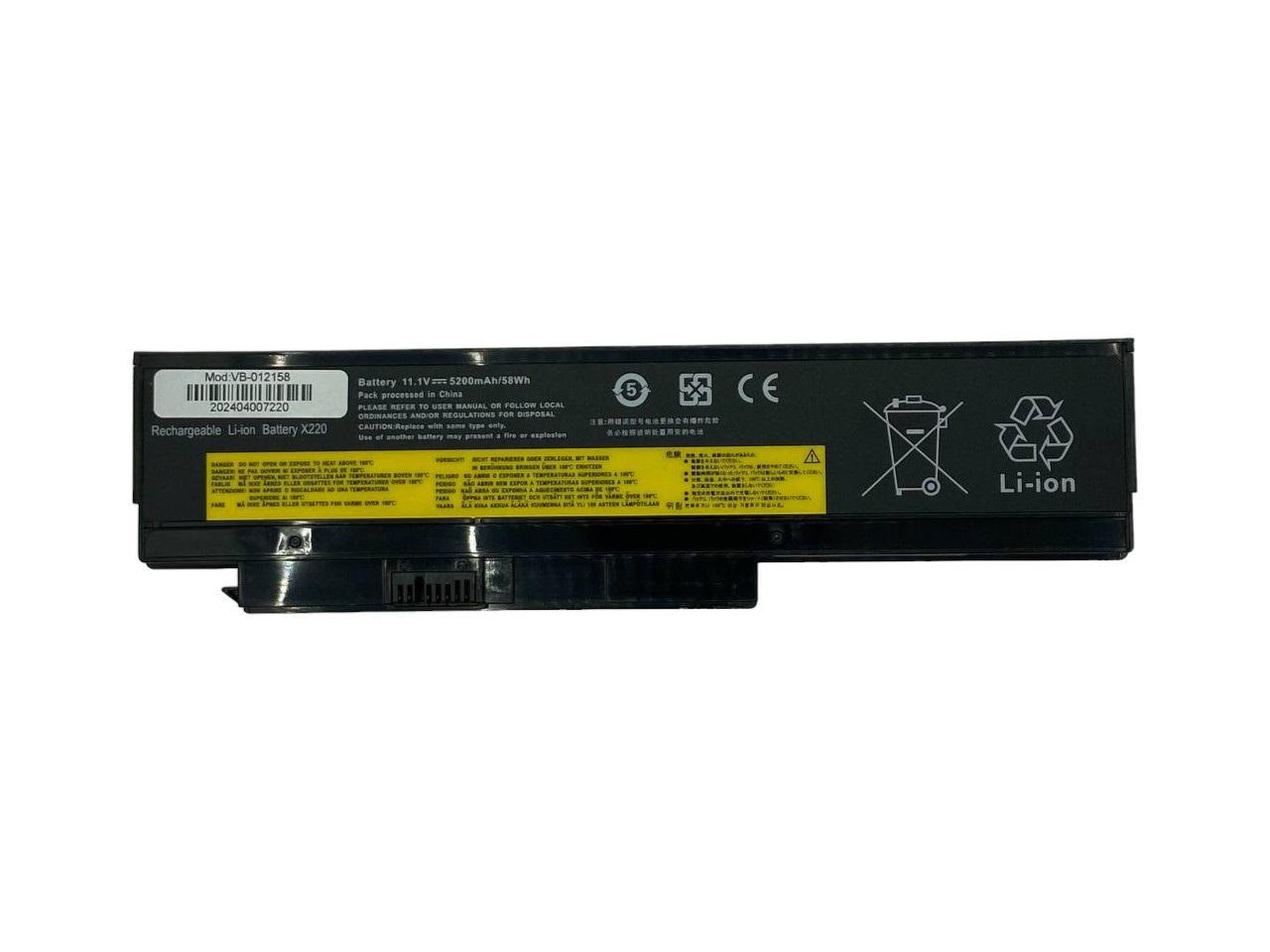 Аккумулятор для ноутбука Lenovo-IBM 42T4940 11,1V 5200 mAh (012158)