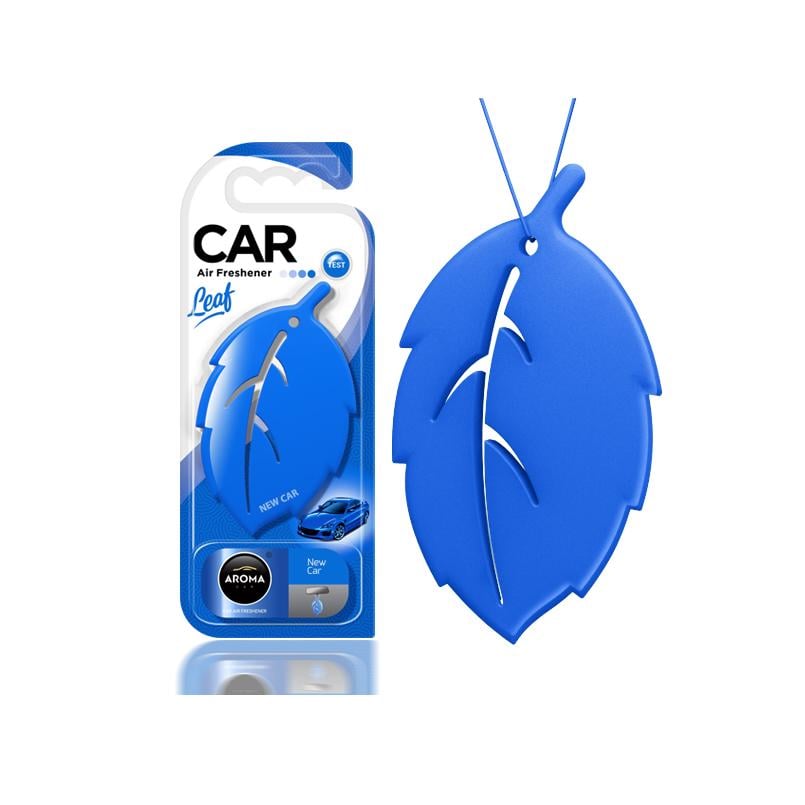 Ароматизатор Aroma Car Leaf 3D New Car (83129)