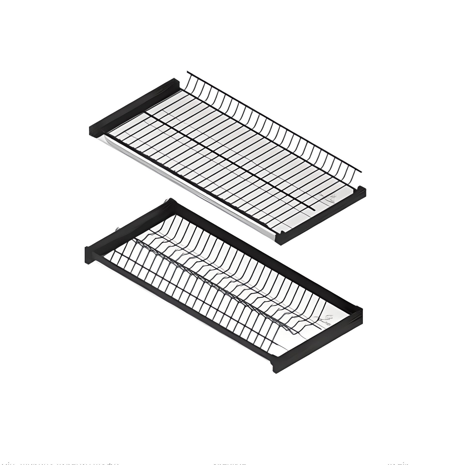 Сушарка для посуду Rejs Variant 3 з рамою 800 мм Чорний матовий