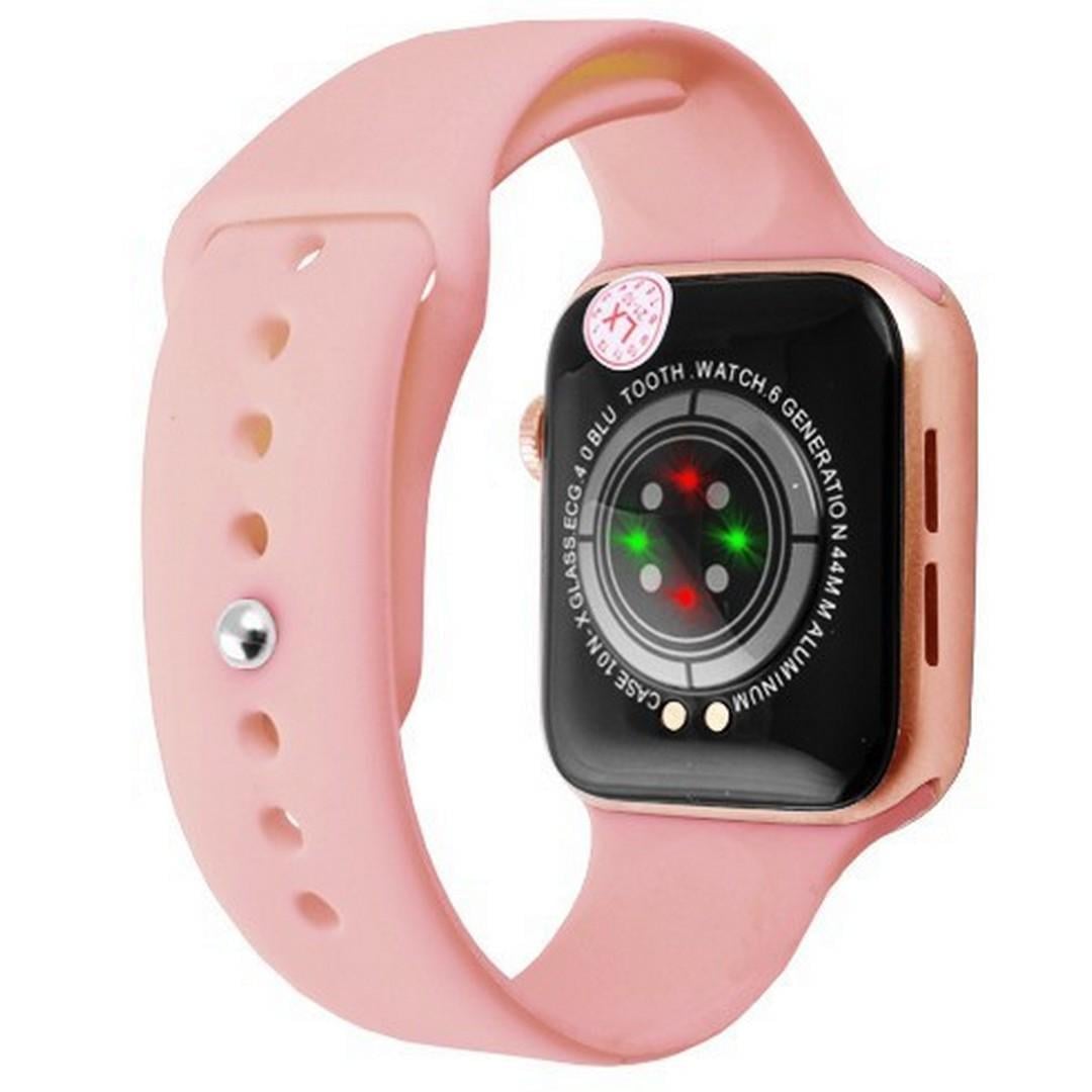 Смарт-часы Smart Watch T500 Plus Pink - фото 3