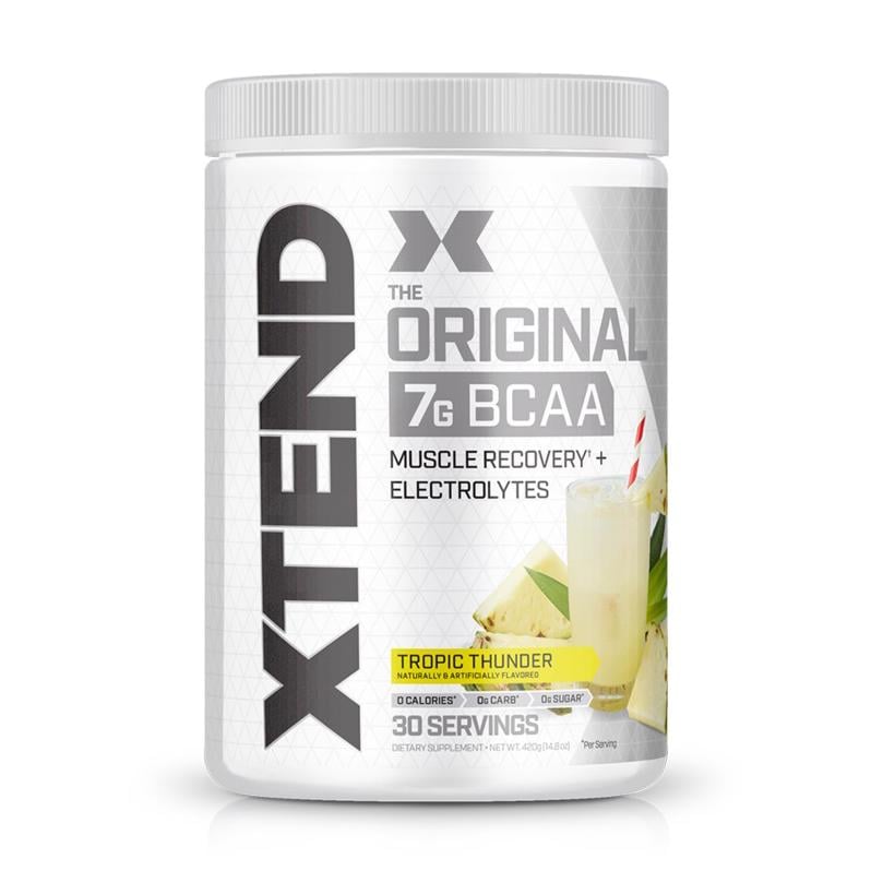 Аминокислоты Scivation Xtend BCAA с глутамином и электролитами 444 г Лимон/Лайм