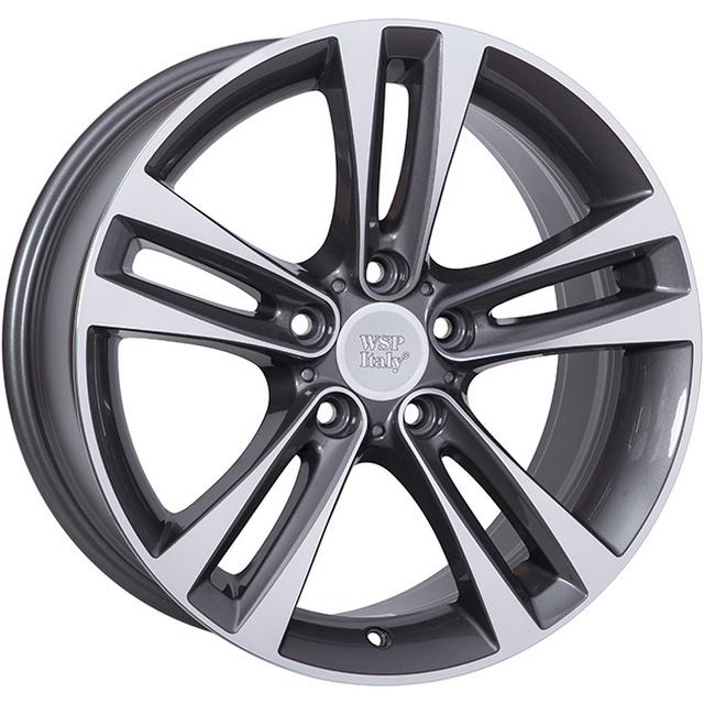 Диски литые WSP Italy BMW W680 Zeus 8,5x18 5x120 ET37 DIA72,6 Anthracite Polished (1000781742)