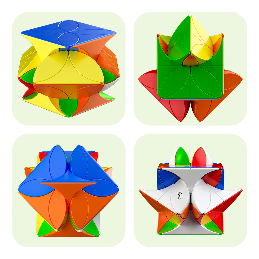 Головоломка клевер куб плюс Clover Cube Plus 2x2 QiYi MoFangGe 2х2 (137794) - фото 10 Головоломка клевер куб плюс Clover Cube Plus 2x2 QiYi MoFangGe 2х2 (137794) - фото 10