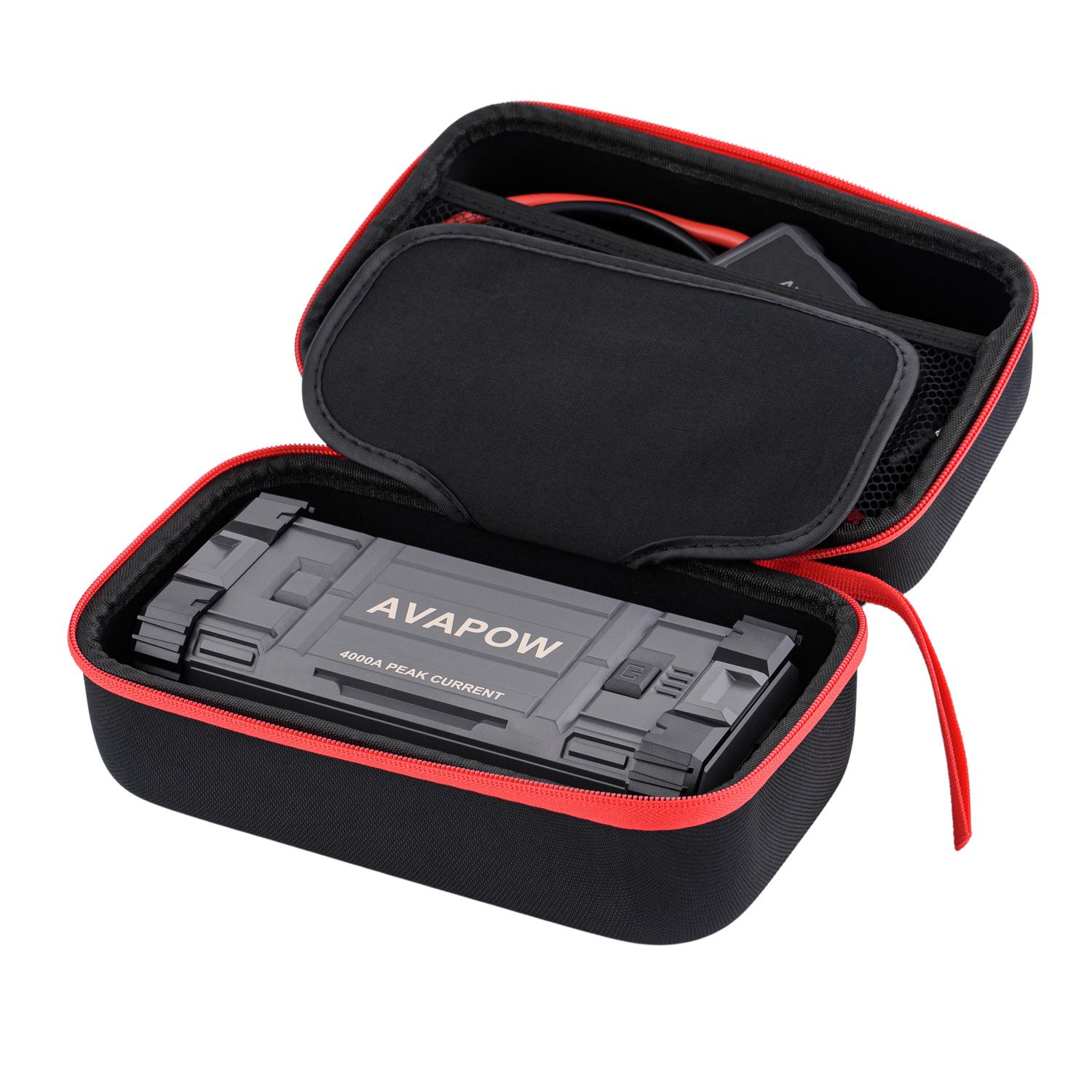 Пусковий пристрій Jump Starter AVAPOW для авто A58 4000A 71,04 Wh/19200mAh (21529897) - фото 2