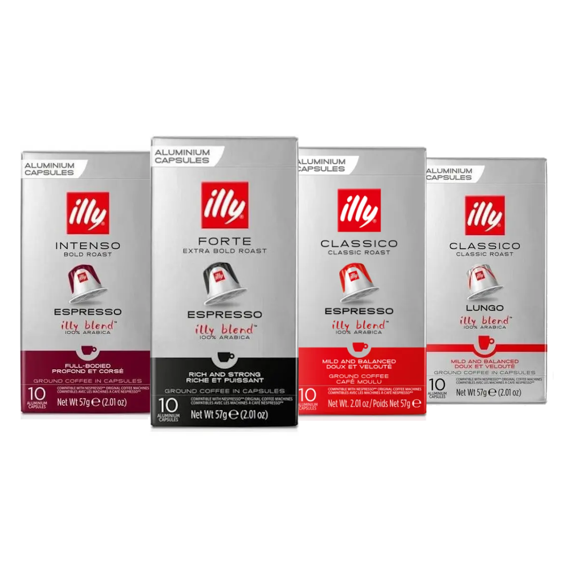 Набор из кофе Nespresso Illy в капсулах 40 шт. (35370811)
