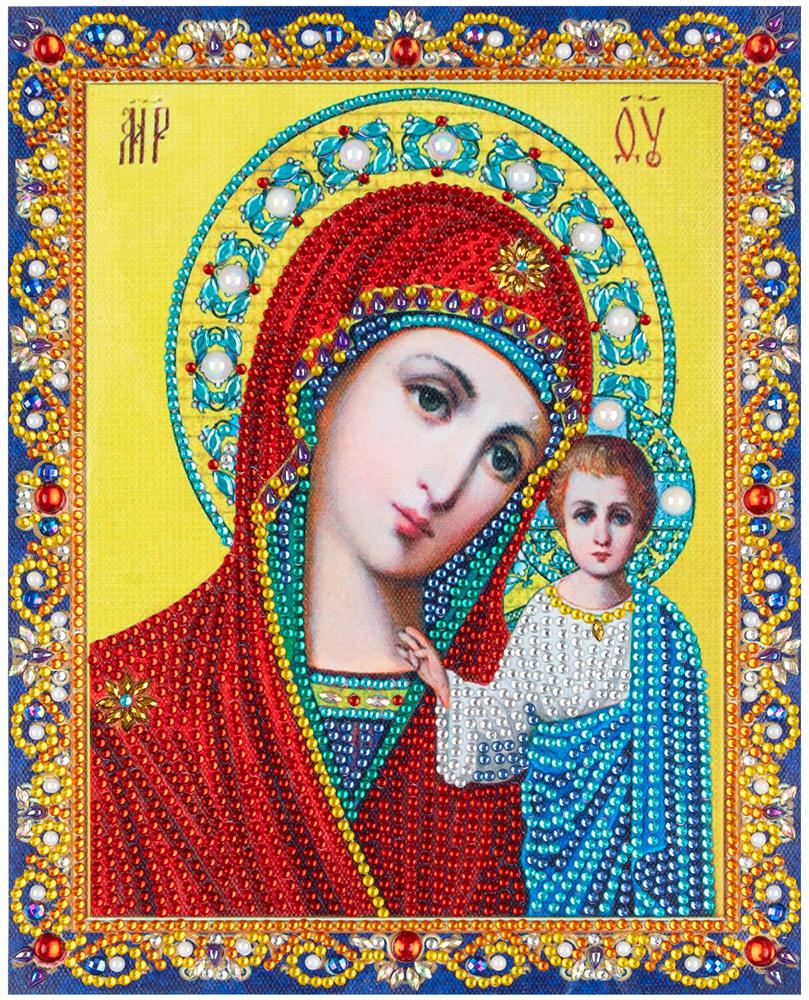 Алмазная Мозаика Emerald Craft Богородица и Иисус 25x30 см (23931)