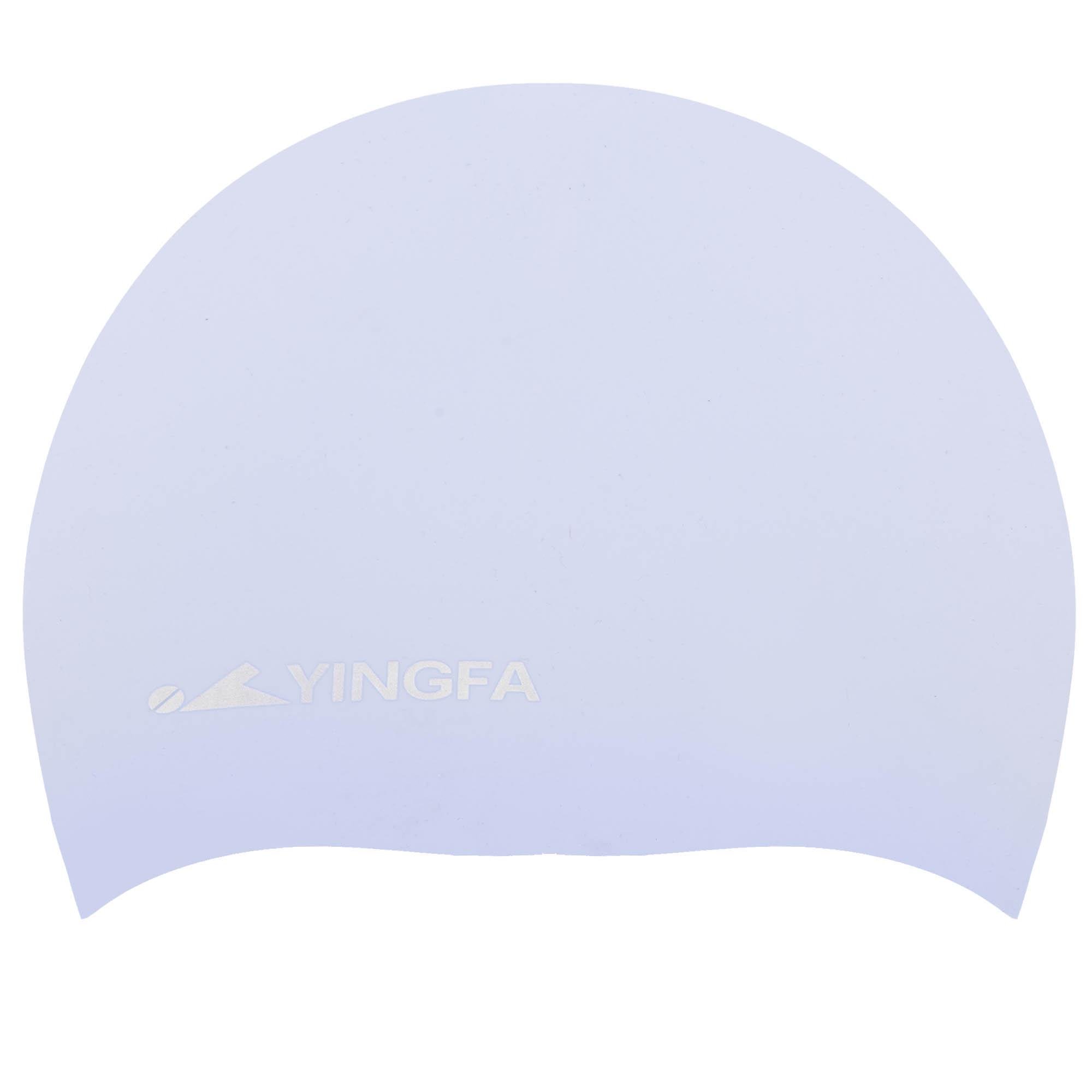 Шапочка для плавания для взрослых YINGFA C0081 силиконовая L Синий (C0081_Синий_L) - фото 1