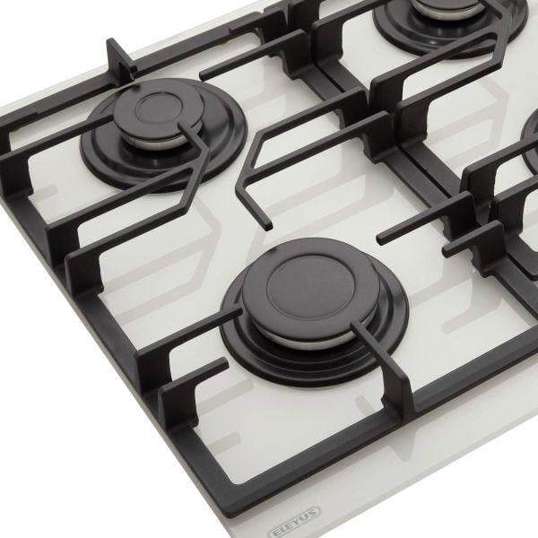 Варочная поверхность газовая Eleyus ARONA 60 WH CF (1289935) - фото 4 Варочная поверхность газовая Eleyus ARONA 60 WH CF (1289935) - фото 4