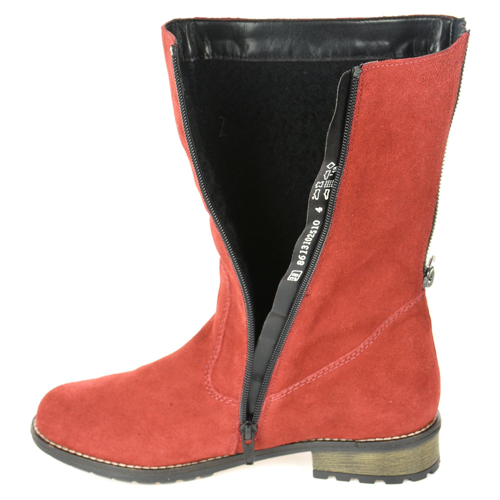 Напівчоботи жіночі зимові Remonte р. 38 Червоний (011024-38) - фото 6 Напівчоботи жіночі зимові Remonte р. 38 Червоний (011024-38) - фото 6