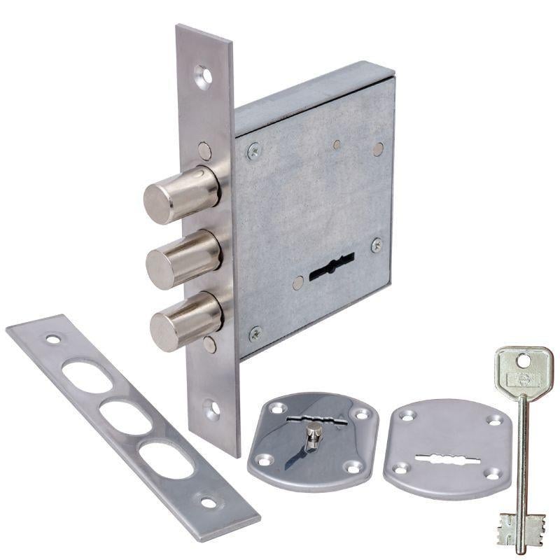 Замок врезной CordonTech R35/S8-CR корпус (37160131)