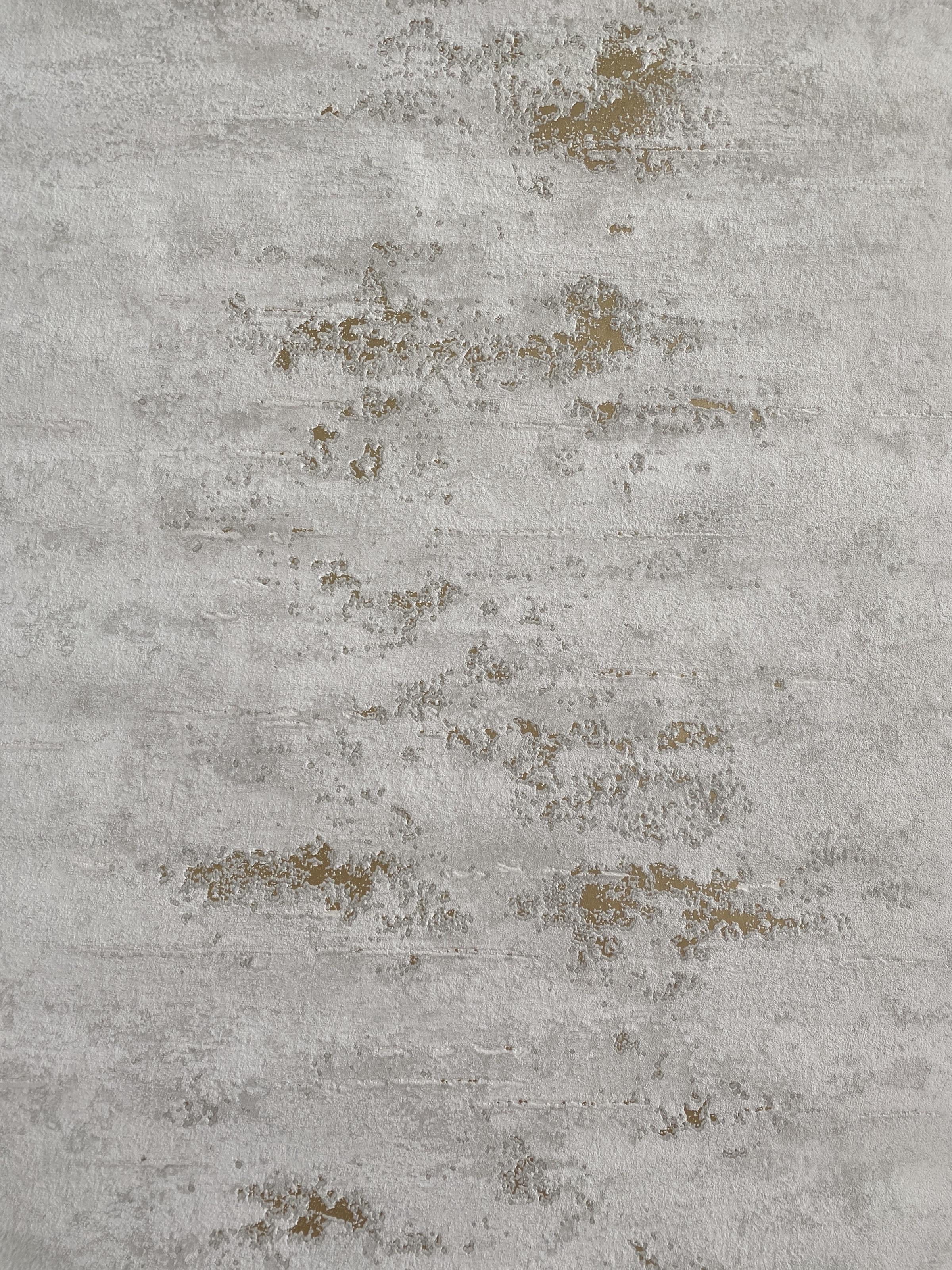 Обои виниловые на флизелиновой основе Grandeco Opportunity Wallcoverings Q0040 Штукатурка Серый