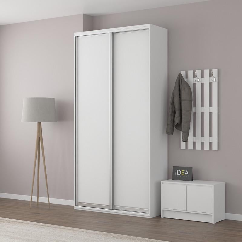 Шафа-купе Idea серія 1 120х45х240 см Білий (1034)