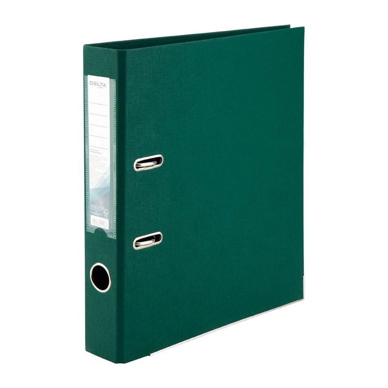Папка-регистратор Axent Delta двусторонняя А4 полипропилен 50 мм разобрана Темно-зеленый (d1711-23p)