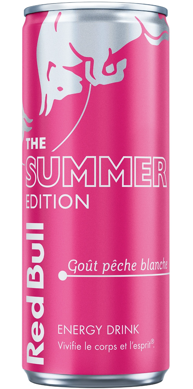 Энергетический напиток Red Bull The Summer Edition со вкусом белого персика 250 мл (2602128953)