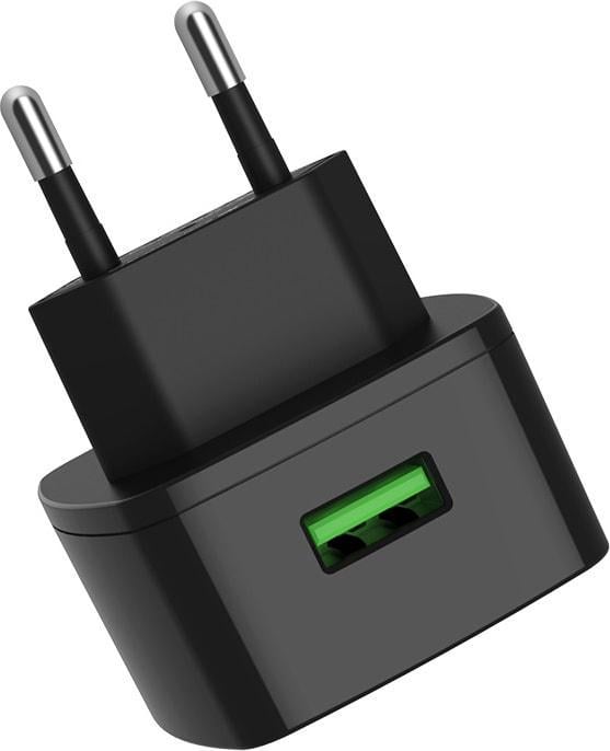 Зарядка быстрая Hoco C70A QC3.0 1 USB 3A Black (36775)