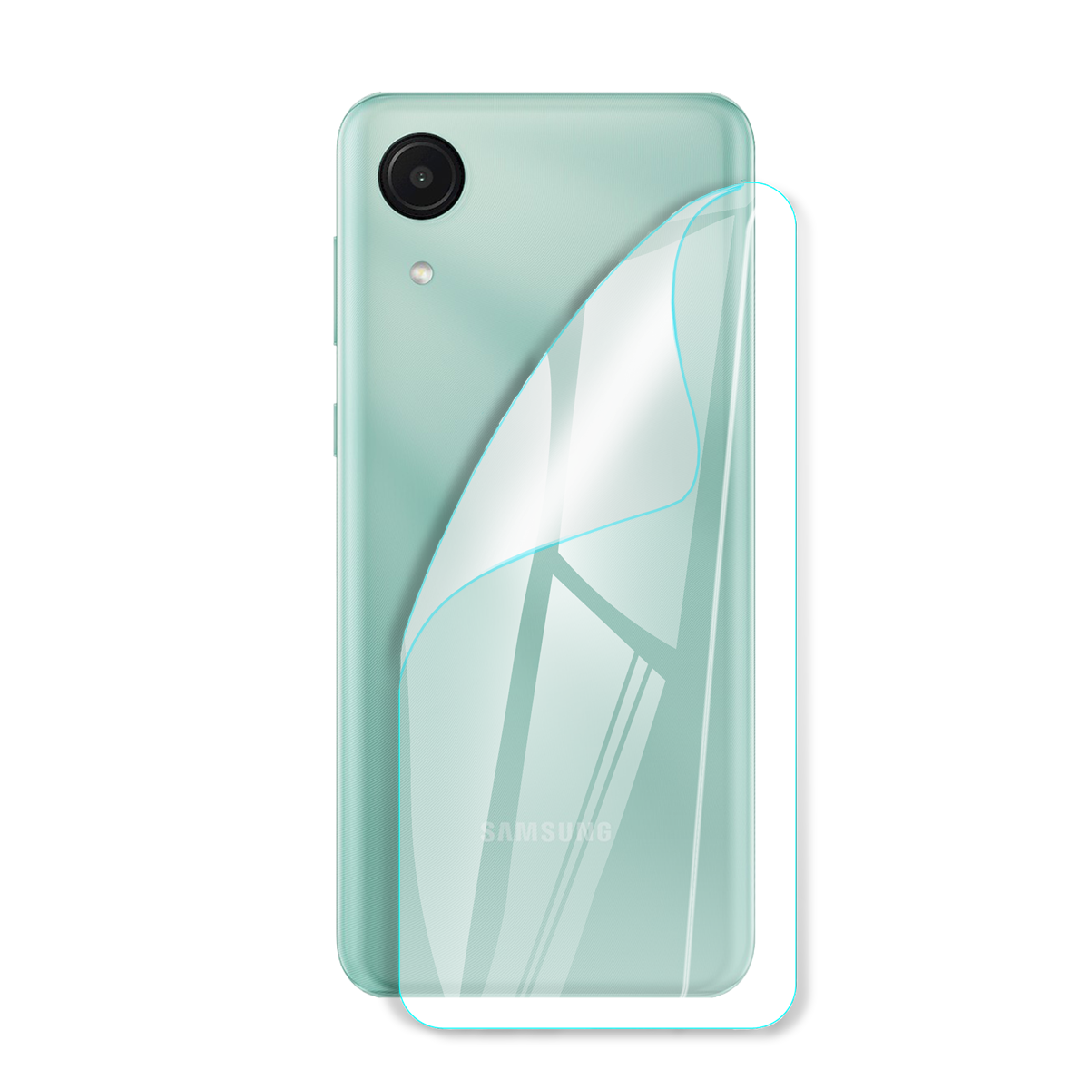 Защитная полиуретанова глянцевая пленка Medium Armor на корпус смартфона Samsung Galaxy A04 Core (PF-M02CSG-001-011)