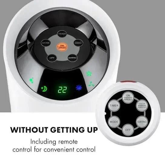 Охладитель воздуха KLARSTEIN Skyscraper Ice 4в1 Белый (10028303) - фото 2 Охладитель воздуха KLARSTEIN Skyscraper Ice 4в1 Белый (10028303) - фото 2