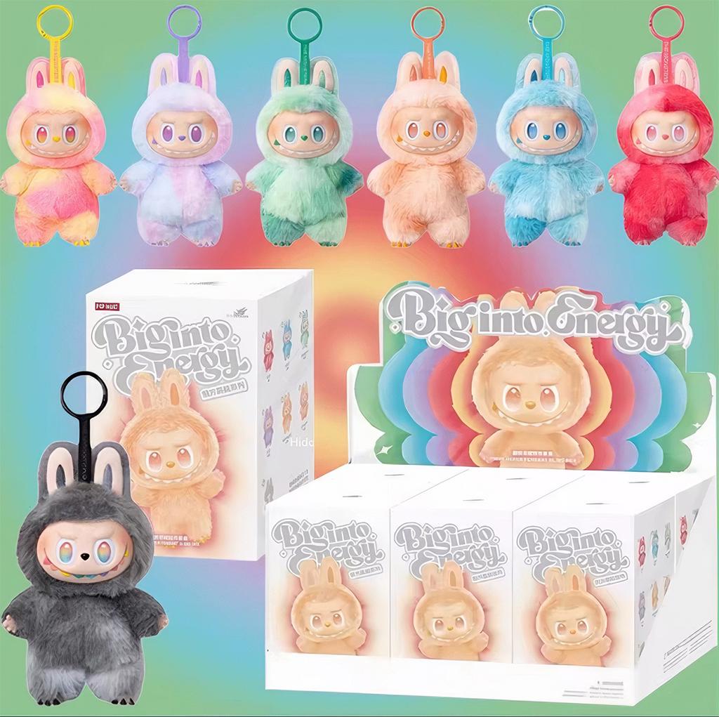 Коллекционная фигурка-брелок Серия №3 Labubu HaveASeat/TheMonsters 17 см - фото 3