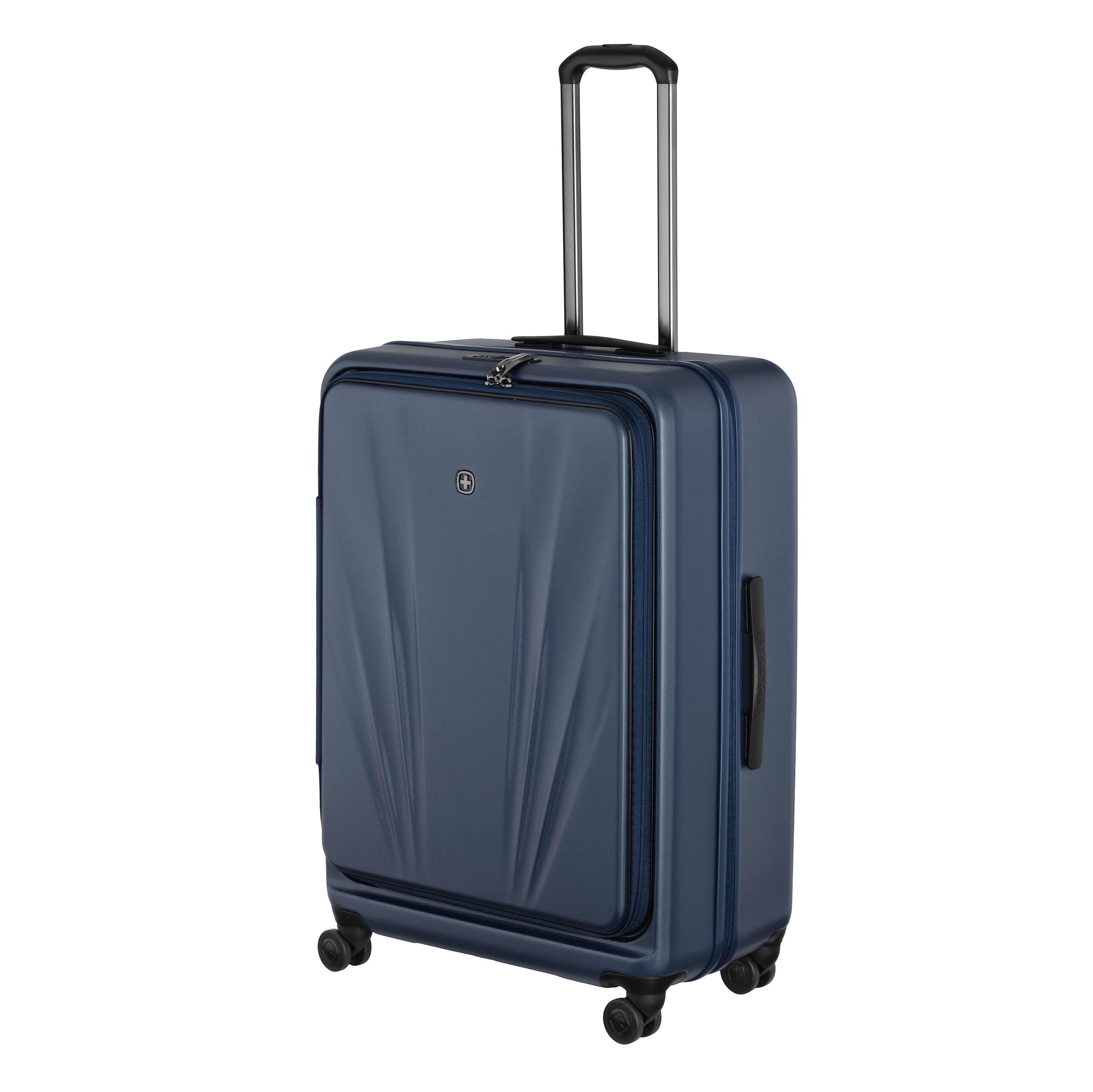 Валіза дорожня Wenger Skyon Hardside Large полікарбонат/замок TSA 4 колеса 103/120 л Темно-синій (653568)
