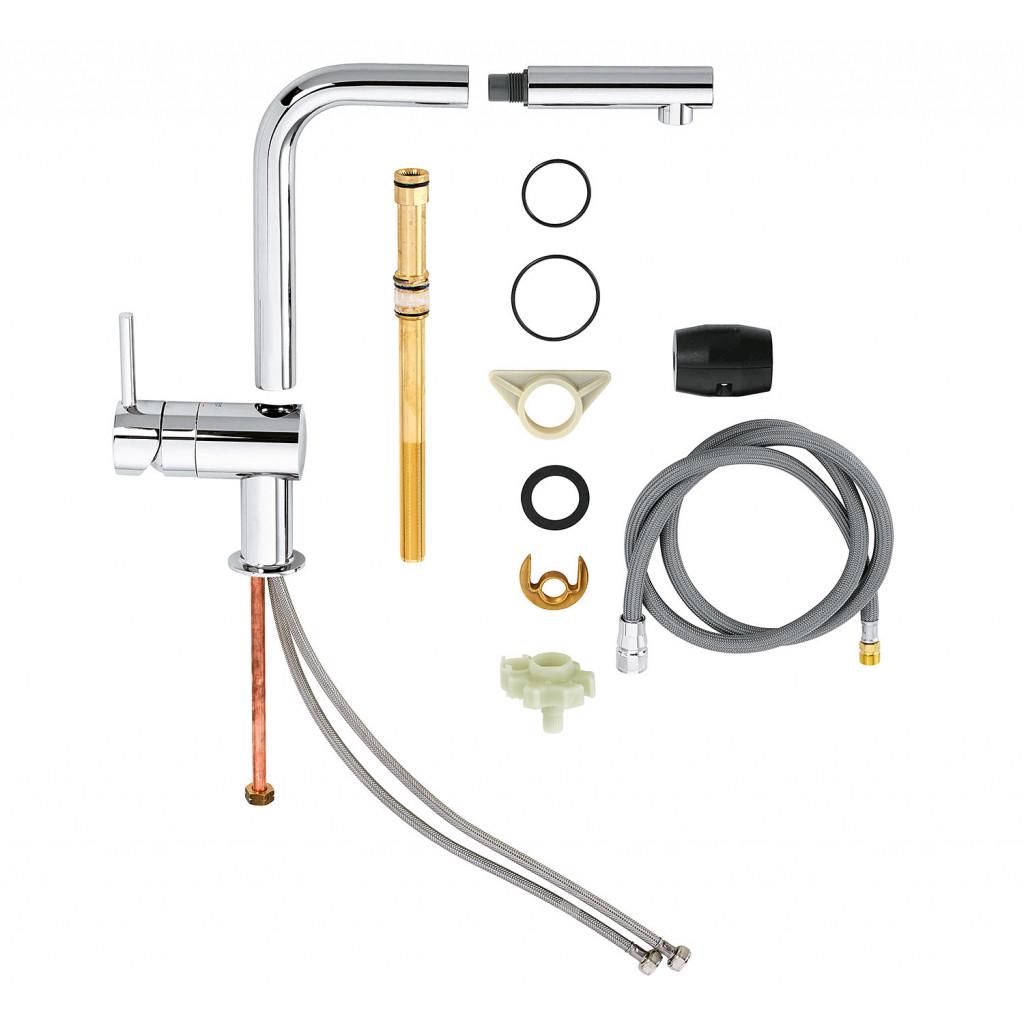 Смеситель Grohe MINTA ХРОМ (m324782) - фото 3 Смеситель Grohe MINTA ХРОМ (m324782) - фото 3