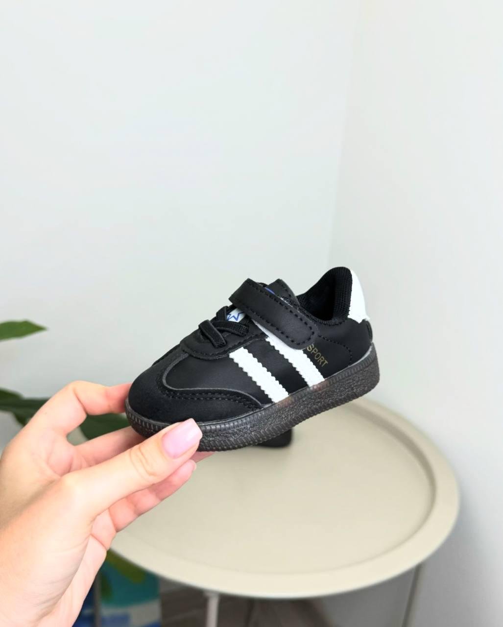 Кроссовки детские р. 20 Черный (1400) - фото 6