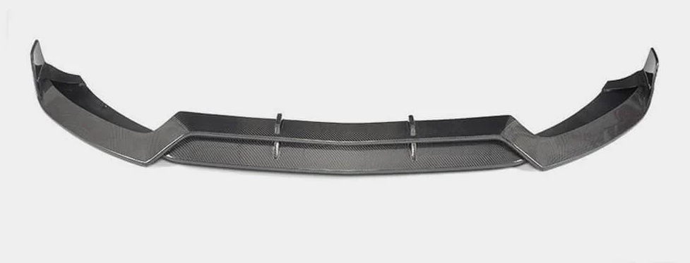 Накладка на передний бампер Lip DDCarbon V2 для C43 AMG 2015-2019/Mercedes C-сlass W205 2014-2021 карбон (147769)