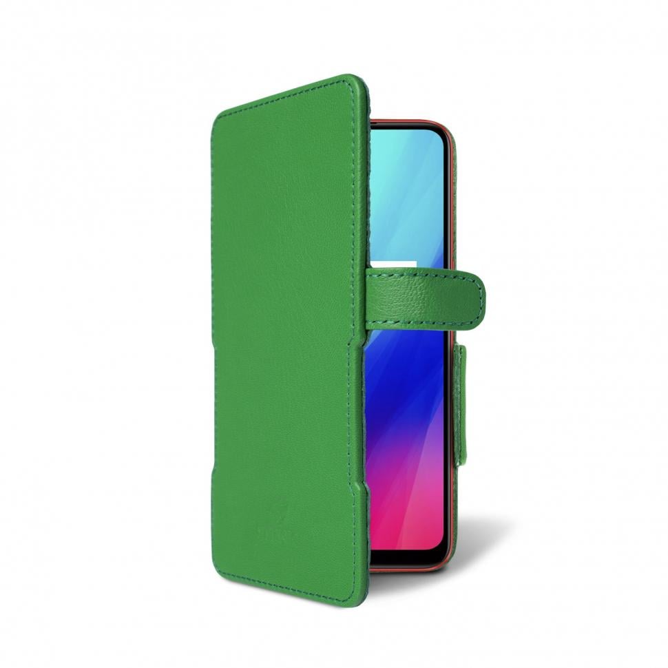 Чехол книжка Stenk Prime для Realme C3 Зеленый (65496)