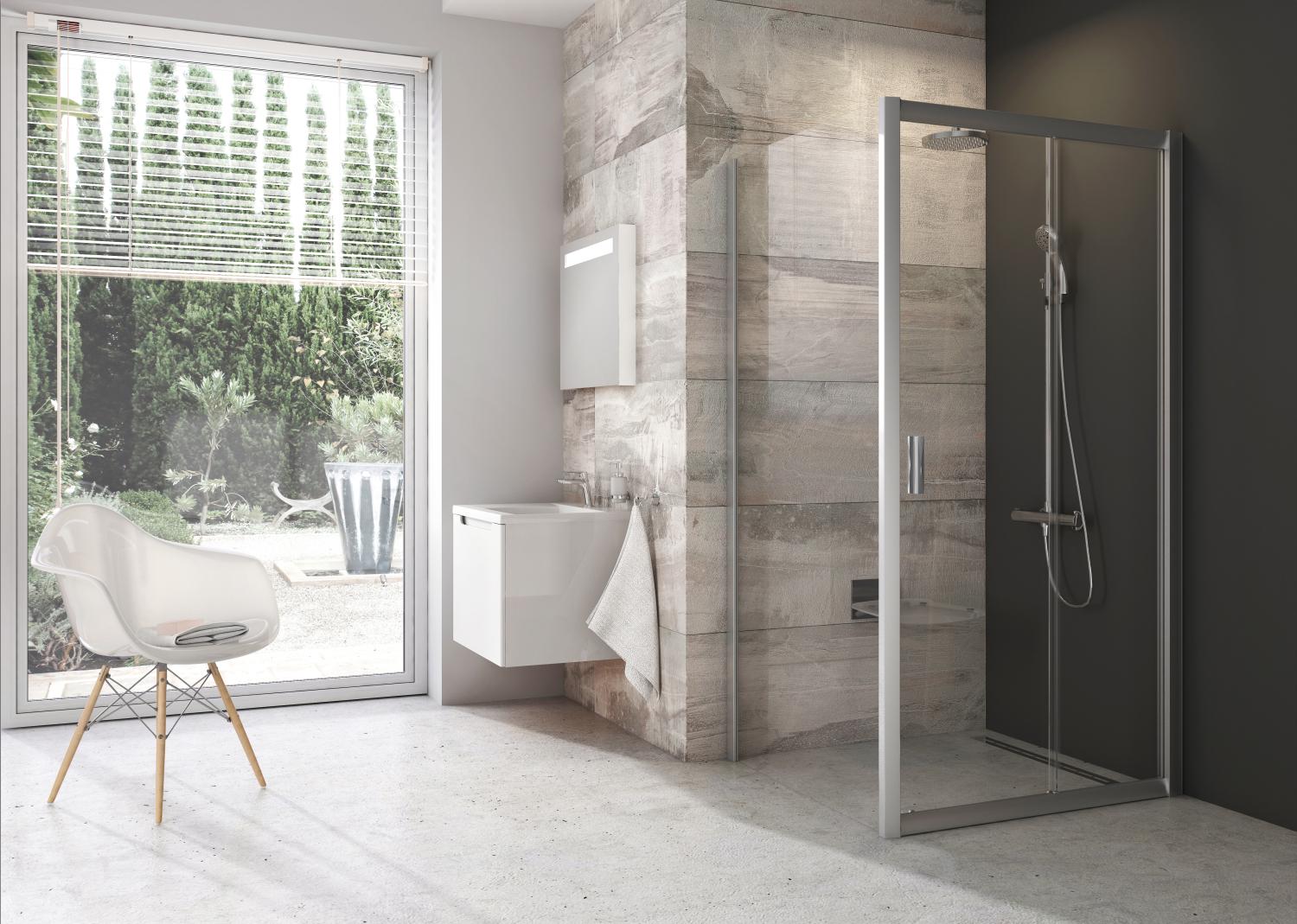 Душова стінка Ravak Blix BLPS 9BH40U00Z1 80x190 см профиль Сатин (85515) - фото 4