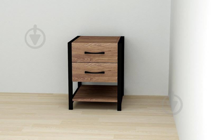 Тумба Ferrum-decor Вивьен 2/1 50x41x40 см Дуб (XK00129)