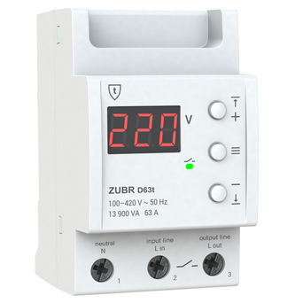 Реле напряжения Zubr D63t (1606877060)