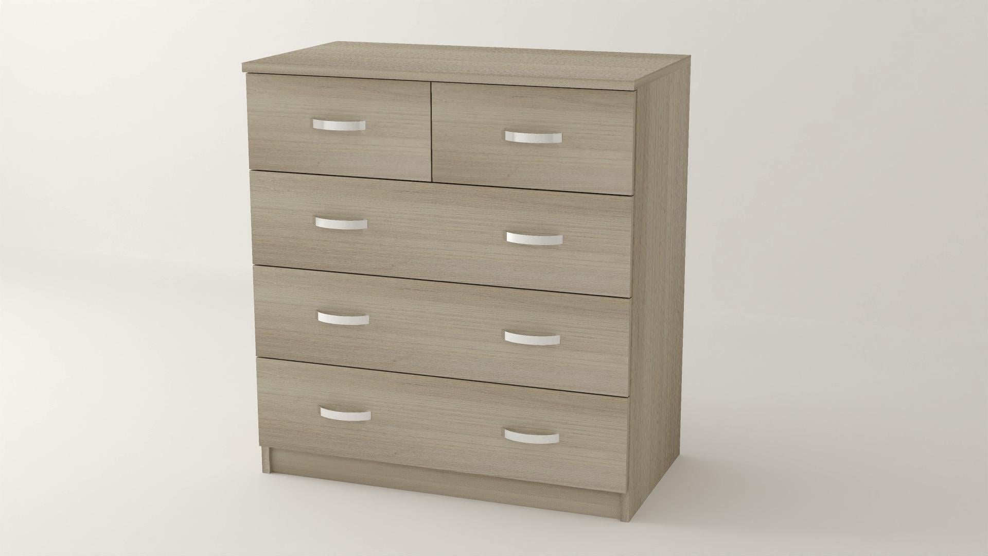 Комод Алекса ВК-32 86х45х90 см Дуб шамони светлый