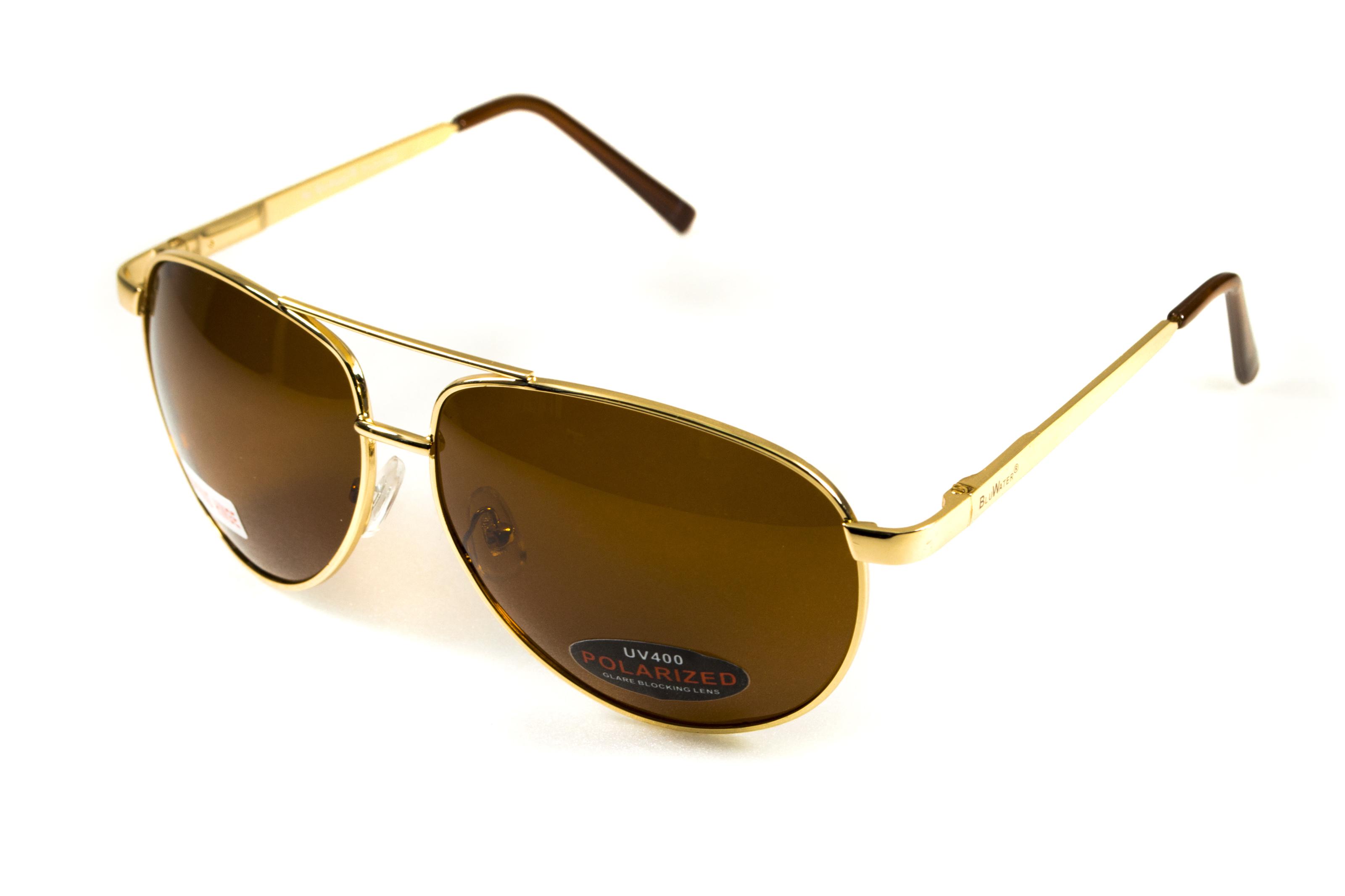 Окуляри поляризаційні BluWater AirForce Gold Polarized Коричневий - фото 10