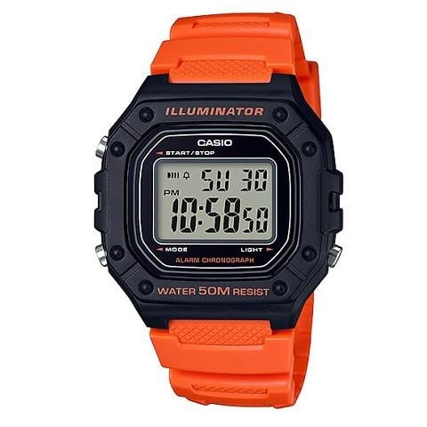 Часы кварцевые Casio W-218H-4B2V D 44 мм (11782878)