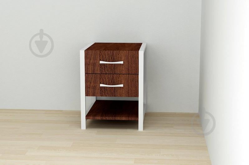 Тумба Ferrum-decor Вивьен 2/1 50x41x40 см Венге (XK00138)