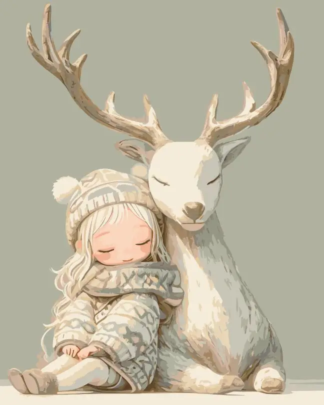 Картина по номерам ART CRAFT Рядом с другом 40x50 см без коробки (ACR-10152-AC)